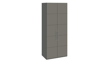 Шкаф распашной Наоми с 2-мя дверями, цвет Фон серый, Джут  СМ-208.07.03 в Пензе