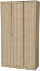 Шкаф распашной 106 3-х створчатый, цвет Дуб Сонома в Пензе