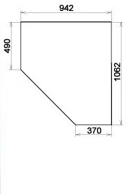 Шкаф 403 несимметричный, цвет Венге в Пензе - изображение 2