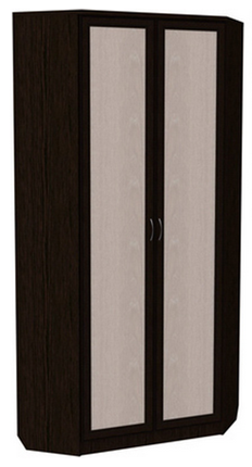 Шкаф 401 угловой со штангой, цвет Венге в Пензе - изображение