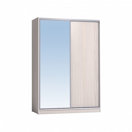 Шкаф 1600 Домашний Зеркало/ЛДСП, Бодега светлый в Пензе - изображение