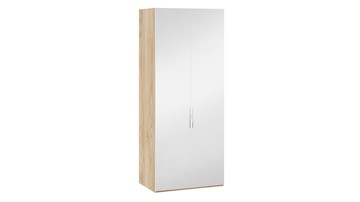 Шкаф для одежды Эмбер СМ-348.07.004 (Яблоня Беллуно/Белый глянец) в Пензе