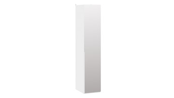 Шкаф с 1 зеркальной дверью Порто (580) СМ-393.07.002 (Белый жемчуг/Белый жемчуг) в Пензе