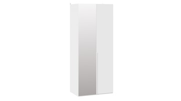 Распашной шкаф Порто (580) СМ-393.07.005 (Белый жемчуг/Белый софт) в Пензе