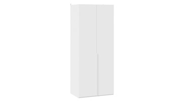 Распашной шкаф Порто (580) СМ-393.07.003 (Белый жемчуг/Белый софт) в Пензе