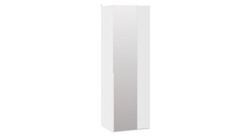 Шкаф угловой одностворчатый Порто (580) СМ-393.07.007 (Белый жемчуг/Белый жемчуг) в Пензе