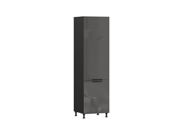 Кухонный шкаф под холодильник Герда 279.280.000.128 (Антрацит) в Пензе
