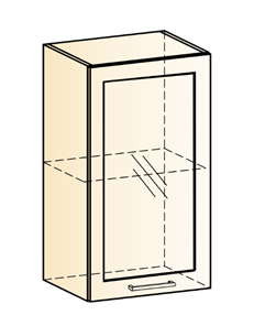 Кухонный шкаф Яна L400 Н720 (1 дв. рам.) в Пензе
