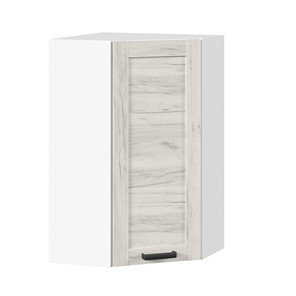 Кухонный шкаф 600 угловой высокий Винченца ЛД 234.620.000.042, Белый/Дуб Крафт белый в Пензе