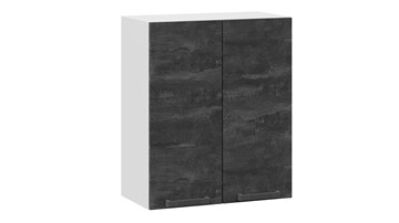 Кухонный навесной шкаф Детройт 1В6 (Белый/Угольный Камень) в Пензе