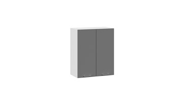 Навесной кухонный шкаф Габриэлла 1В6 (Белый/Титан) в Пензе