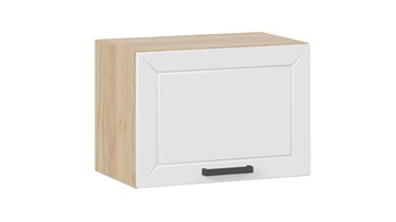 Навесной кухонный шкаф Лорас 1В5Г (Дуб крафт золотой/Холст белый) в Пензе