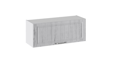 Шкаф на кухню Прованс (Белый глянец/Санторини светлый) В_36-90_1ДО в Пензе