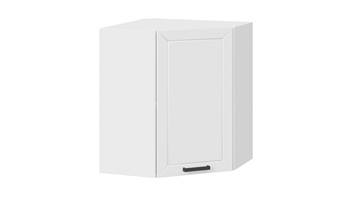 Навесной кухонный  угловой шкаф Лорас 1В6У (Белый/Холст белый) в Пензе