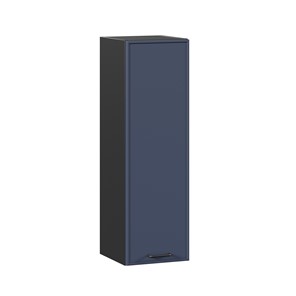 Навесной кухонный шкаф высокий 300 Индиго ЛД 298.410.000.150, Чёрный/Тёмно-синий в Пензе