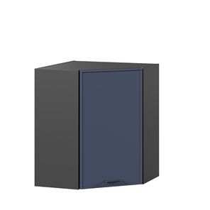 Шкаф кухонный угловой Индиго ЛД 298.610.000.158, Чёрный/Тёмно-синий в Пензе