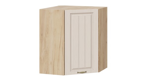 Кухонный шкаф угловой Лина 1В6У (Дуб Крафт Золотой/Крем) в Пензе - изображение