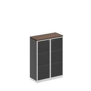 Шкаф для документов средний стекло в рамке Speech Cube (90x40x124.6) СИ 319 ДГ АР ХР в Пензе
