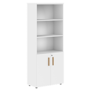 Шкаф с глухими малыми дверьми FORTA Белый FHC 80.5(Z)  (798х404х1965) в Пензе