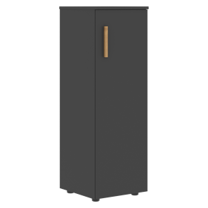 Средний шкаф колонна с глухой дверью правой FORTA Черный Графит  FMC 40.1 (R) (399х404х801) в Пензе