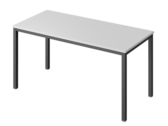 Письменный стол СL-32 (Белый/каркас антрацит) в Пензе - изображение