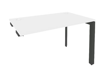 Приставной стол к тумбе O.MP-SPR-2.7 Антрацит/Белый бриллиант в Пензе