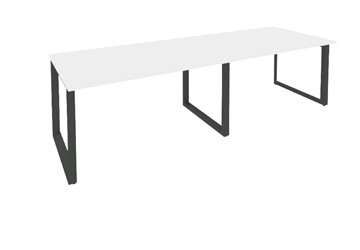 Стол для совещаний O.MO-PRG-2.3 Антрацит/Белый бриллиант в Пензе