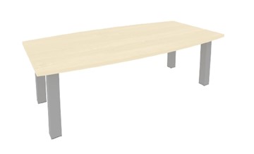 Конференц-стол для переговоров KPRG-2 Серый/Клен в Пензе