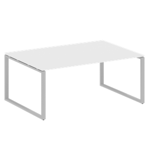 Стол для переговоров БО.ПРГ-1.5 (Серый/Белый) в Пензе