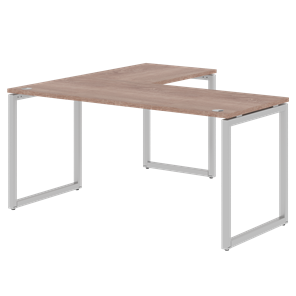 Письменный стол угловой правый XTEN-Q Дуб-сонома- серебро XQCT 1615 (R) (1600х1500х750) в Пензе