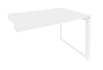 Стол-приставка к тумбе O.MO-SPR-2.8 Белый/Белый бриллиант в Пензе