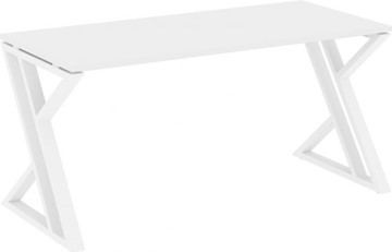 Стол Loft VR.L-SRZ-4.7, Белый Бриллиант/Белый металл в Пензе