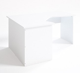 Письменный стол СЛ 16.12.7 эргономичный, Белый в Пензе