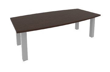 Переговорный стол KPRG-1 Серый/Венге в Пензе