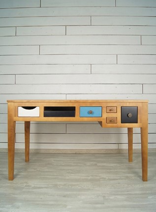 Стол Aquarelle Birch с 6 ящиками (RE-12ETG/4) в Пензе - изображение