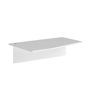Дополнительный стол левый XTEN Белый  XCET 149-1(L) (1400х900х25) в Пензе