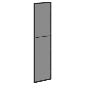 Дверь стеклянная в рамке правая LOFTIS Сосна Эдмонт LMRG 40 R (790х20х1470) в Пензе