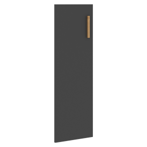 Дверь для шкафа средняя левая FORTA Черный Графит FMD40-1(L) (396х18х1164) в Пензе
