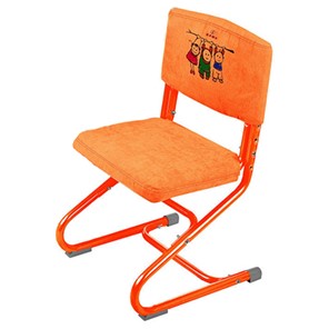 Чехол для стула СУТ 01-01 Оранжевый, Замша в Пензе