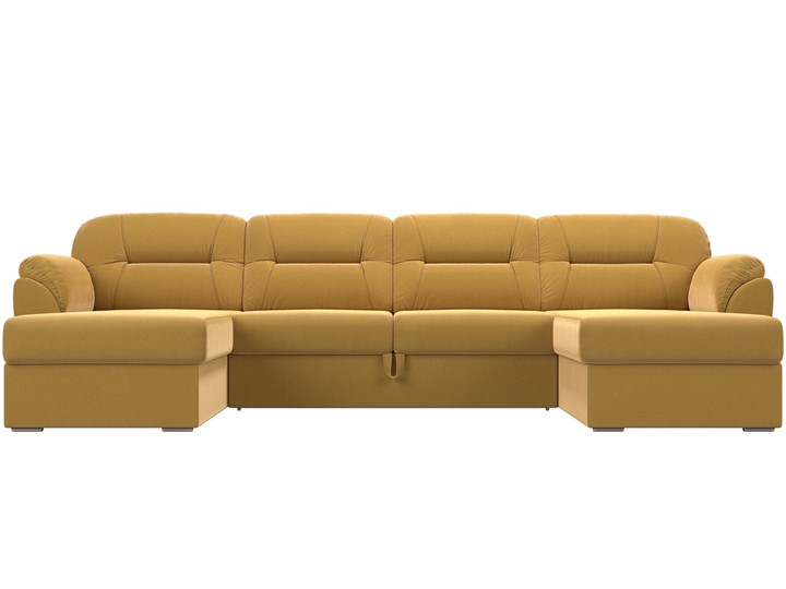 П-образный диван Бостон, Желтый (микровельвет) в Пензе - изображение 3