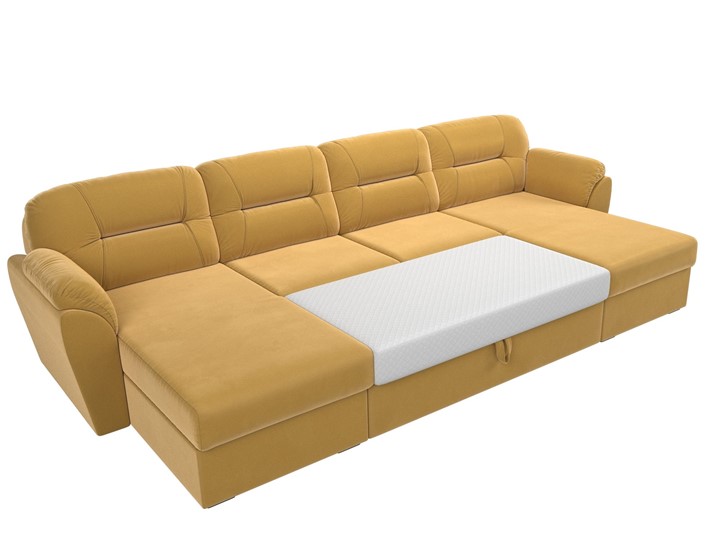П-образный диван Бостон, Желтый (микровельвет) в Пензе - изображение 8