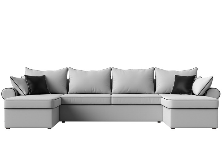 П-образный диван Элис, Белый (экокожа) в Пензе - изображение 3