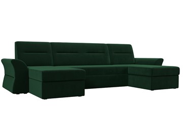 П-образный диван Клайд, Зеленый (Велюр) в Пензе - предосмотр