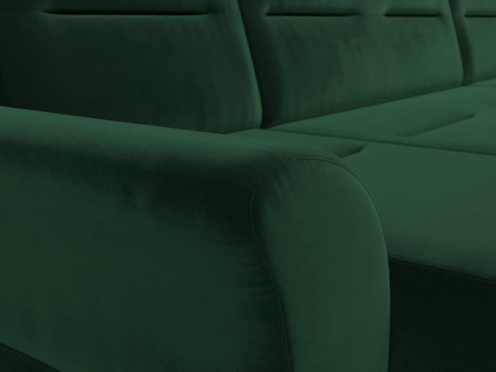 П-образный диван Клайд, Зеленый (Велюр) в Пензе - изображение 5