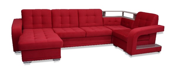 П-образный диван Соня-17 с полкой в Пензе - изображение