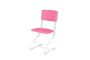 Детский стул СУТ.01 Пластик (рост от 130 см), Розовый в Пензе