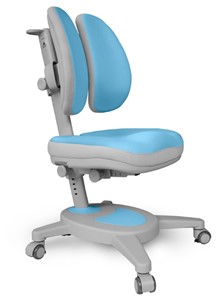 Кресло Mealux Onyx Duo (Y-115) BLG, голубой + серый в Пензе