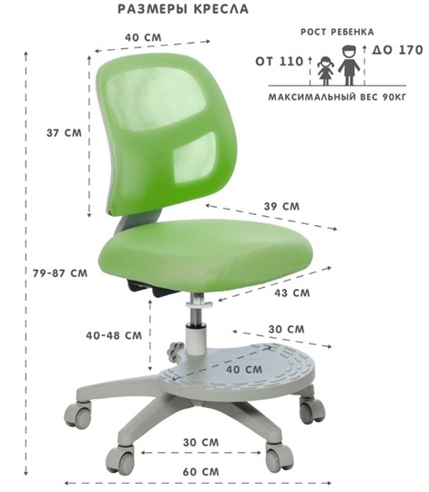 Кресло Holto-22 зеленое в Пензе - изображение 5