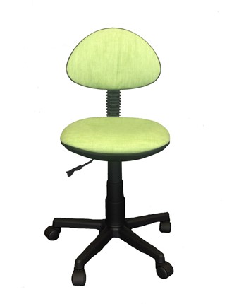 Детское крутящееся кресло LB-C 02, цвет зеленый в Пензе - изображение