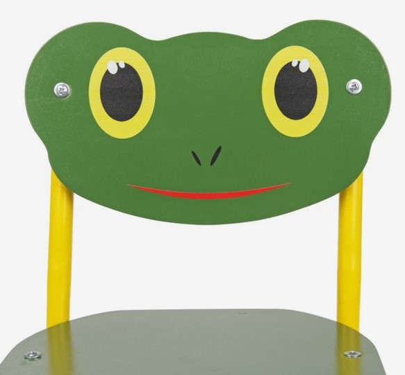 Детский растущий стул Лягушонок (Кузя-ЛГ(1-3)ЗЖ) в Пензе - изображение 1